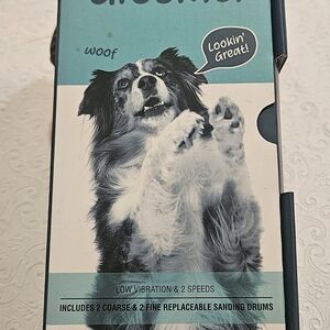 Dog Nail Grinder with Low Vibration and 2 Speeds